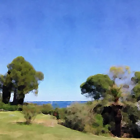 Garden Level With Sea View For 6 People *